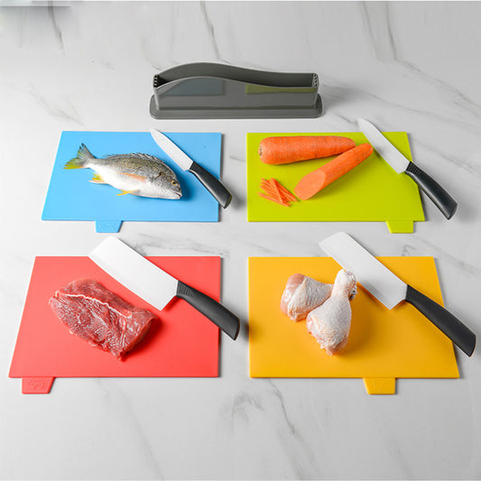 Kitchen-in-a-Box Space-Saving Cutting Board Set - All the Cutting Boards You Need!