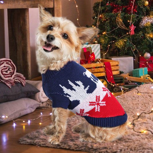 Sporty Dog & Cat Ugly Christmas Ski Sweater - Hang Out in Style On Those Cold Winter Nights!!