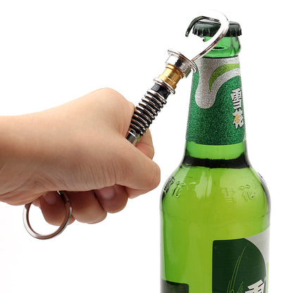 Luke Skywalker's Star Wars Lightsaber Bottle Opener & Keychain.  The Force is Strong With This One!!