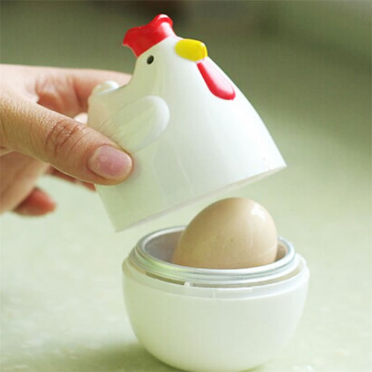 Microwave Egg Boiler & Steamer - Make Hardboiled & Softboiled Eggs With Ease!
